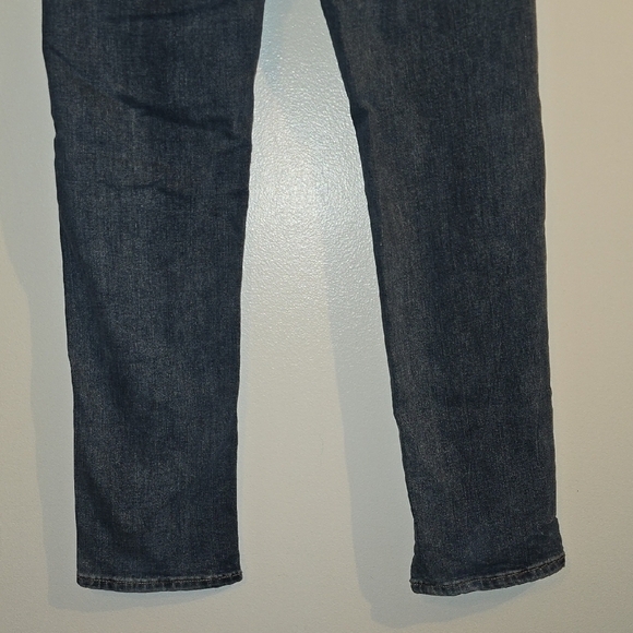 Old Navy Kids Dark Blue Distressed Jeans - Picture 7 of 8